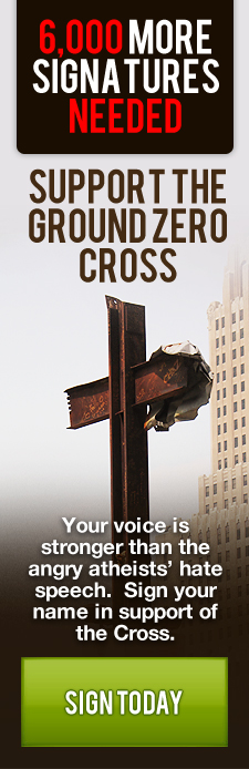 protect the Ground Zero Cross